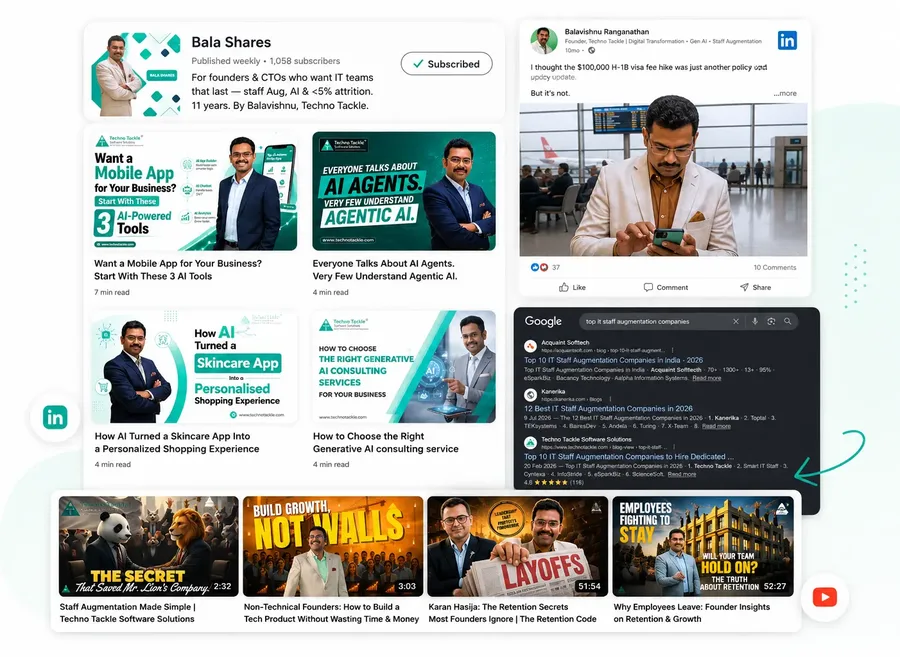 Techno Tackle social media growth Growth
