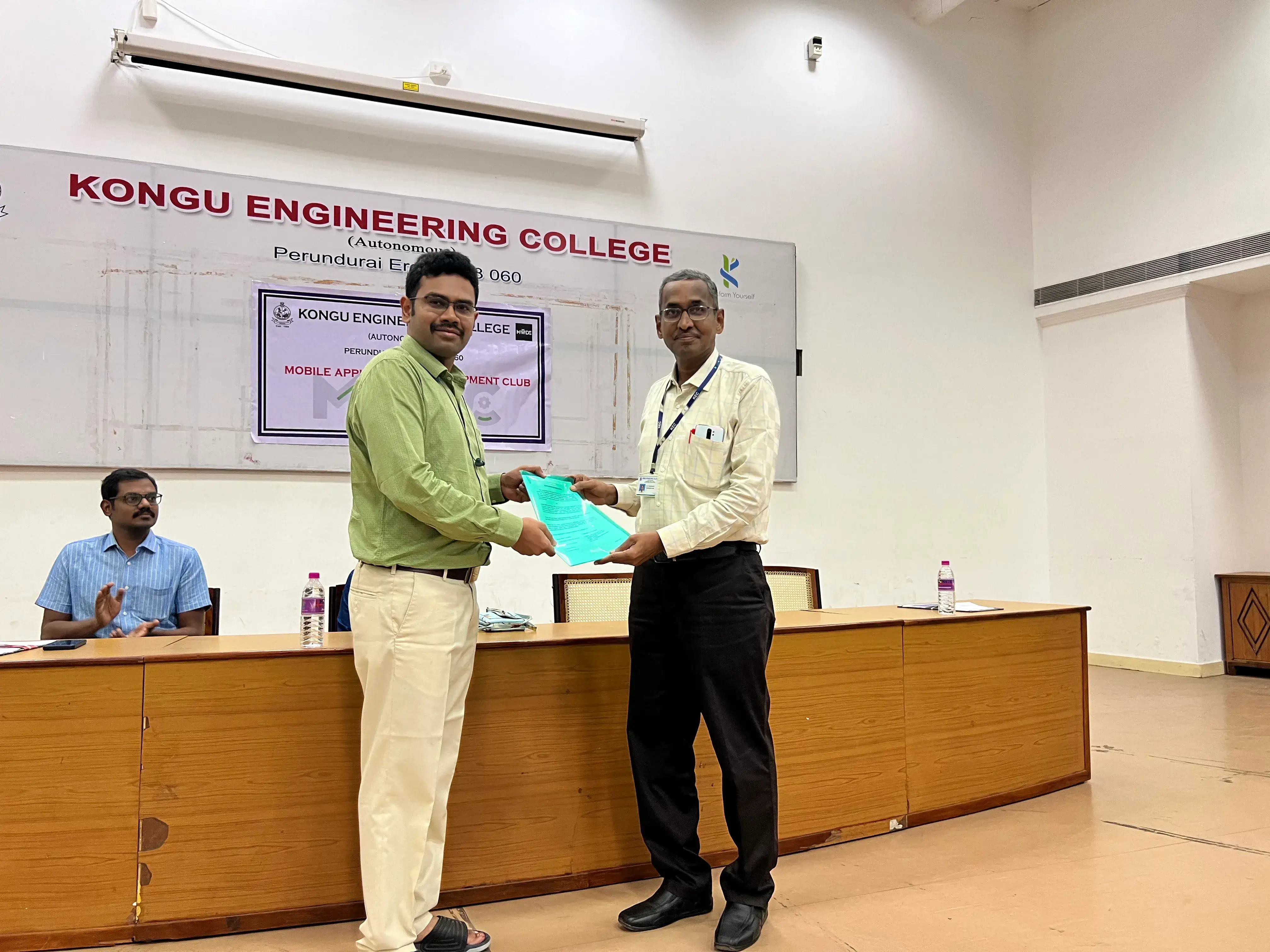 MOU signed with Kongu Engg. College