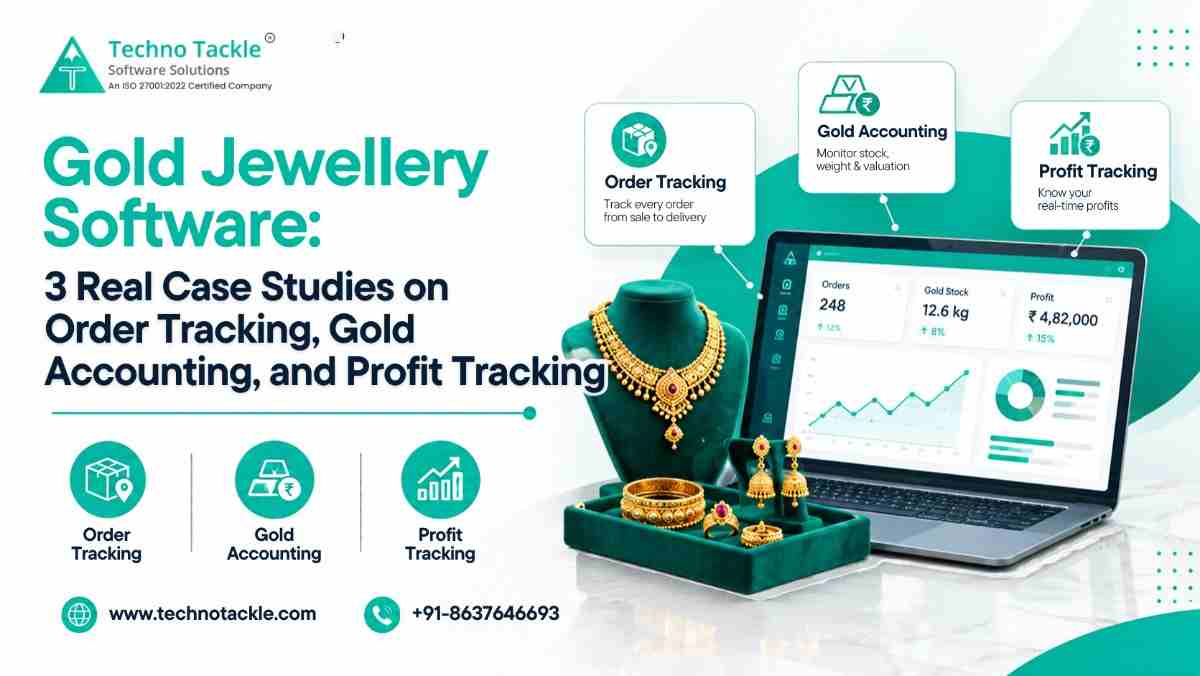 Three gold jewellery businesses that replaced notebooks with billing and management software